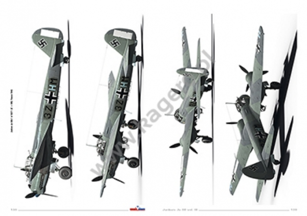 Kagero 3064 Junkers Ju 88 vol. III EN