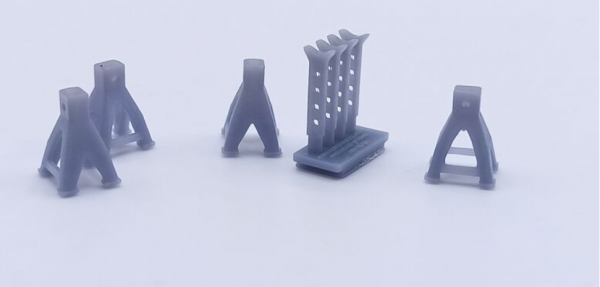 Yamamoto Model Parts YMPGAR5 Kobyłki warsztatowe 1/24