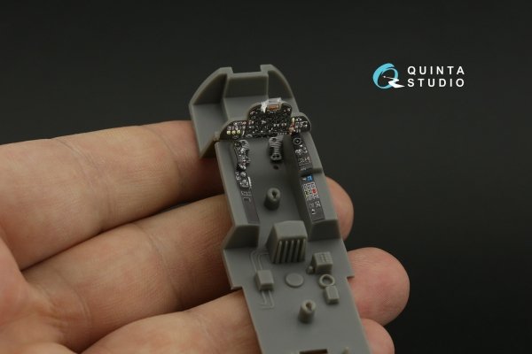 Quinta Studio QDS-48444 Fairey Gannet AS.1_AS.4 3D-Printed coloured Interior on decal paper (Airfix) (Small version) 1/48