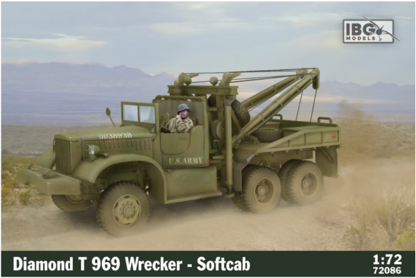 IBG 72086 Diamond T 969 Wrecker softcab 1/72