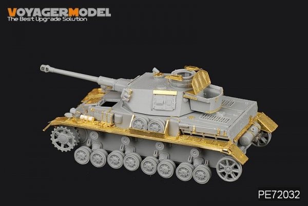 Voyager Model PE72032 WWII German Pz.Kpfw.IV Ausf.F/G basic for DRAGON 7278 1/72