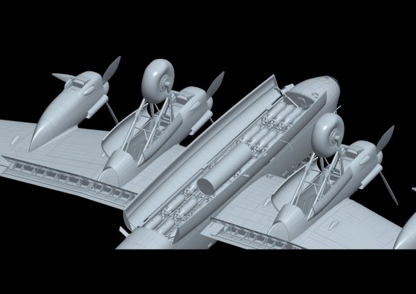 HK Models 01E038 Avro Lancaster B MK.l Special &quot;Grand Slam&quot; 1/32