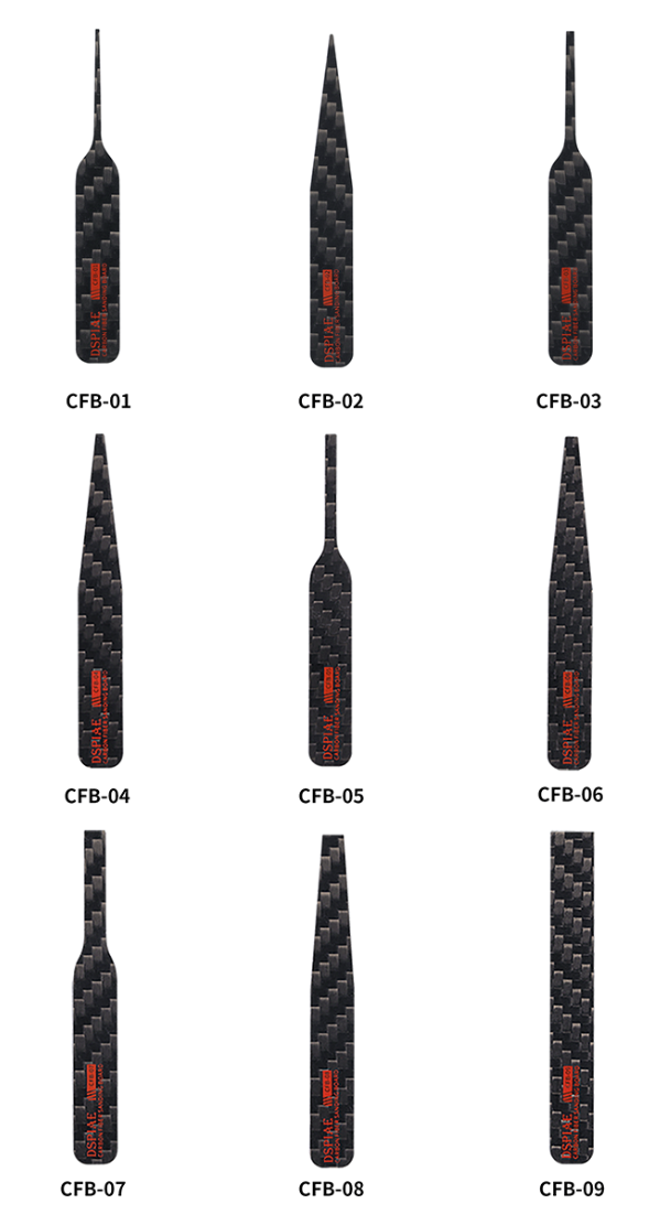 DSPIAE CFB-S01 Carbon Fiber Polishing Plate set