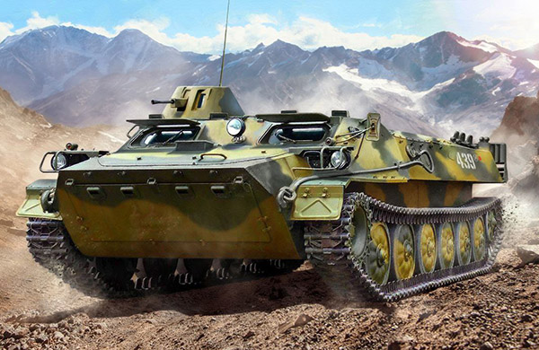 Zvezda 3652 MT-LB Amphibious Personnel Carrier 1/35