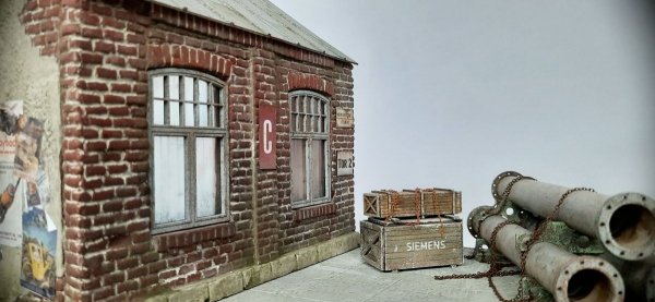 RT-Diorama 35286 Diorama-Base: &quot;Factory Yard&quot; 1/35