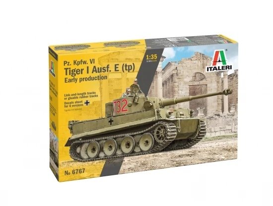 Italeri 6767 Pz. Kpfw. VI Tiger I Ausf. E (tp) Early Production 1/35