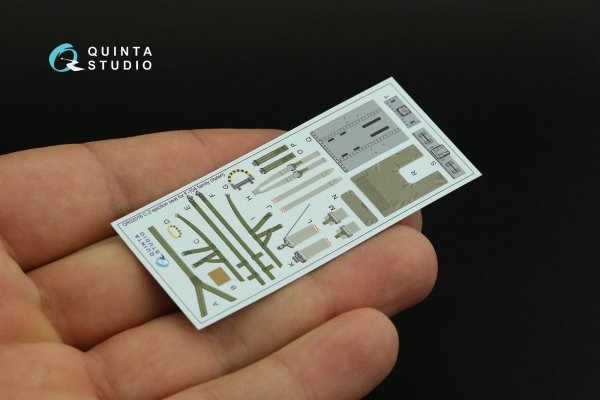 Quinta Studio QR32016 C-2 seat for F-104 family (Italeri) 1/32