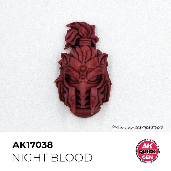 AK Interactive AK17038 NIGHT BLOOD – QUICK GEN COLOR 18ml