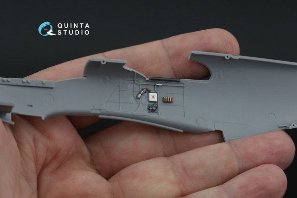 Quinta Studio QD48517 LaGG-3 Series 66 3D-Printed &amp; coloured Interior on decal paper (Zvezda) 1/48