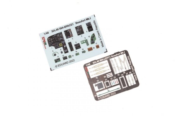 Eduard 3DL48094 Beaufort Mk. I SPACE ICM 1/48