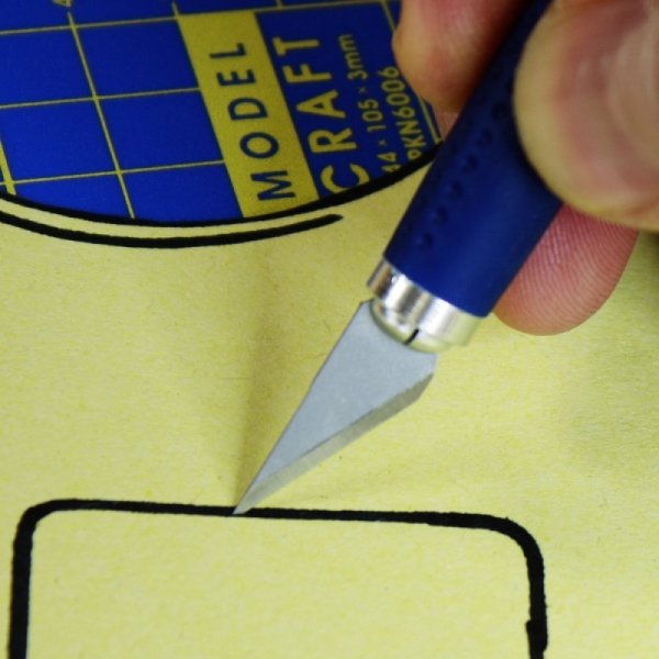 Modelcraft PKN4301-S Soft Grip Craft Knife #1 Set (125mm)