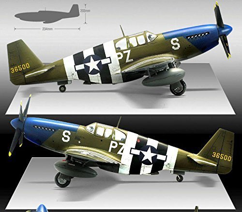 Academy 12303 USAAF P-51B &quot;BLUE NOSE&quot; 1:48