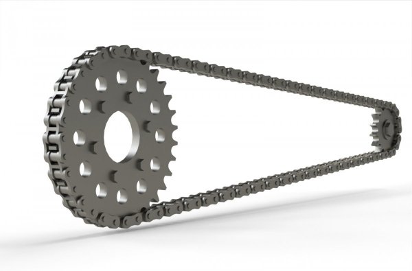 Falcon Scale Models FSM005 Ducati HM Replica - chain for Tamiya 14019 1/12