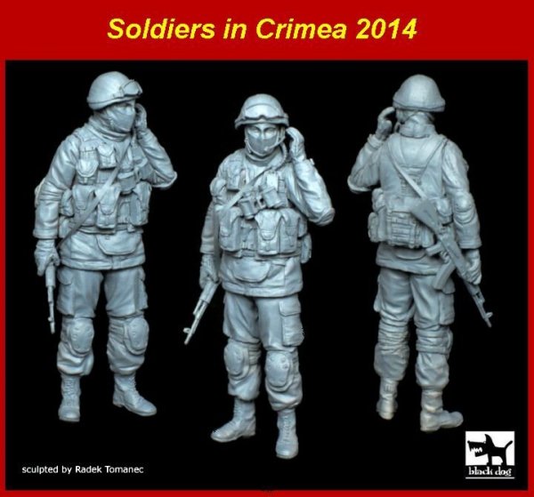 Black Dog F35101 Soldier in Crimea N°2 1/35