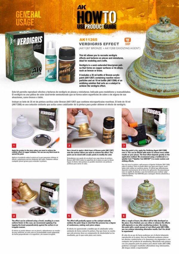 AK Interactive AK11267 BRONZE EFFECT 35ml
