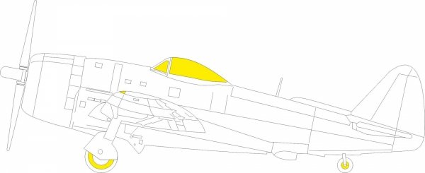 Eduard EX1154 P-47N for MINIART 1/48