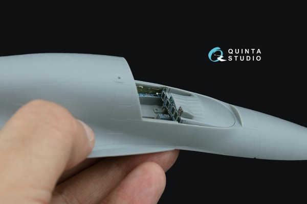 Quinta Studio QDS-72157 Su-34 3D-Printed coloured Interior on decal paper (Trumpeter) (small version) 1/72