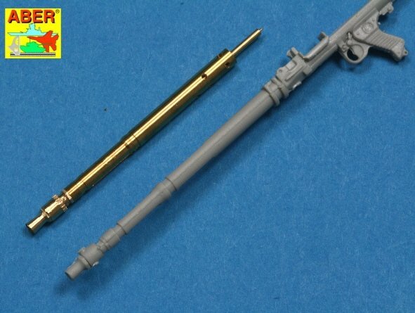 Aber 16L-03 Lufa do niemieckego czołgowego karabinu maszynowego MG34 / Turned barrel for German tank machine gun MG34 1/16