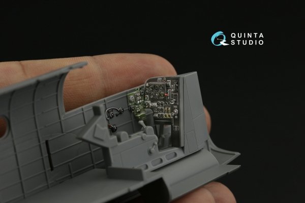 Quinta Studio QDS-48379 Bristol Beaufort Mk.I 3D-Printed &amp; coloured Interior on decal paper (ICM) (Small version) 1/48