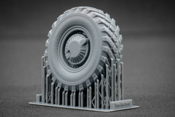 ScaleX WM 35016 GAZ Tiger V2 (with shield) Ordinary wheel set (for Meng) 1/35