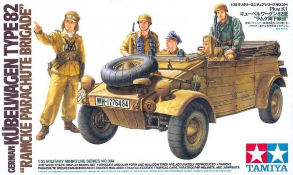 Tamiya 35304 Kubelwagen Type 82 Ramcke (1:35)