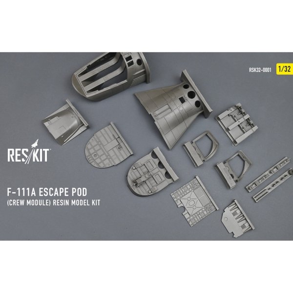 RESKIT RSK32-0001 F-111A Escape Pod (Crew Module) resin model kit (1/32)