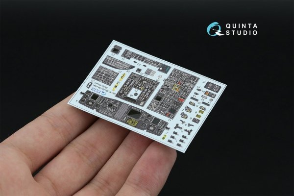 Quinta Studio QDS-35165 HH-60H Rescue Hawk 3D-Printed &amp; coloured Interior on decal paper (Kitty Hawk) (Small version) 1/35