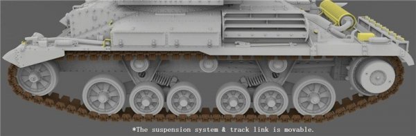 Gecko Models 35GM0005 KREUZER PZ.PKFW.MK.II,742(e),(A10) W/ INTERIOR (1:35)