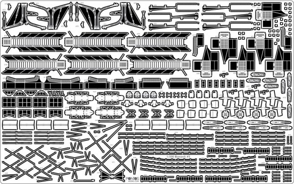 Pontos 23001F2 BISMARCK 1941 Detail Up Set Basic Ver.2 (1:200)