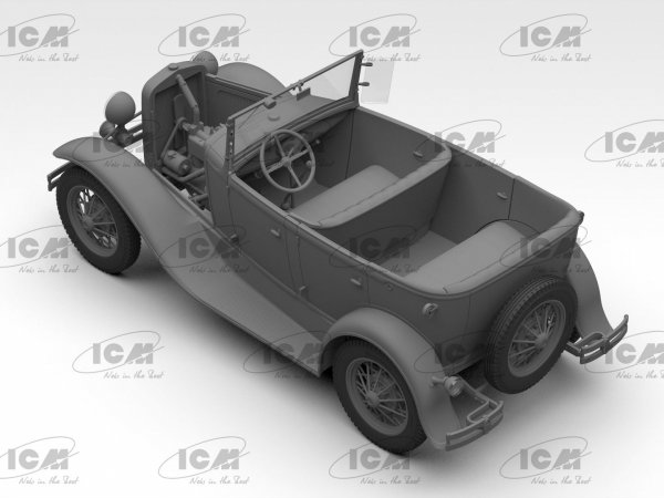 ICM 24053 GAZ-A in German Service 1/35