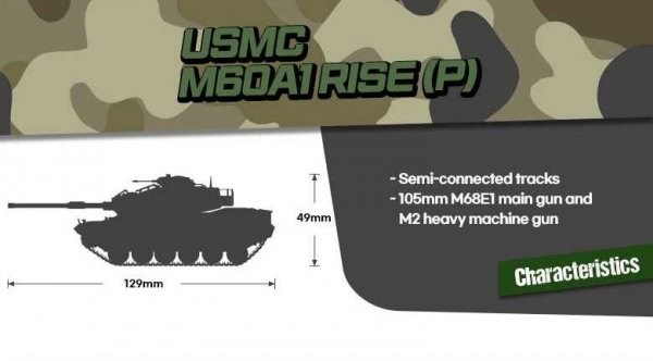 Academy 13425 M60A1 RISE P 1/72
