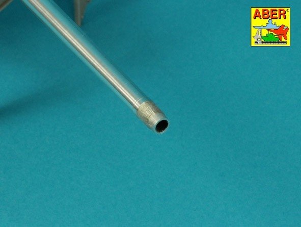 Aber 16l-29 Barrel for the Pak 40 anti-tank gun without muzzle brake / Lufa do armaty p/panc Pak 40 bez hamulca wylotowego 1/16