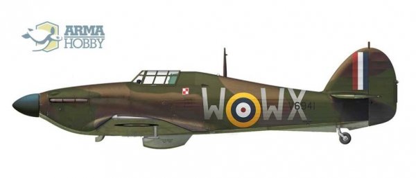Arma Hobby 70024 Hurricane Mk I Allied Squadrons Limited Edition 1/72