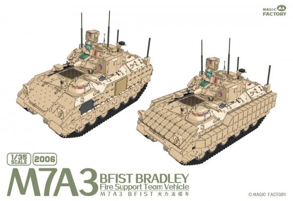 Magic Factory 2006 M7A3 BFIST Bradley Fire Support Team Vehicle 1/35