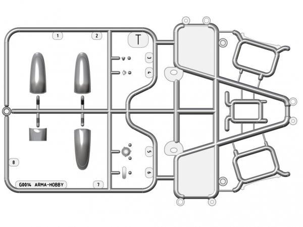 Arma Hobby 70070 P-51D Mustang 1/72