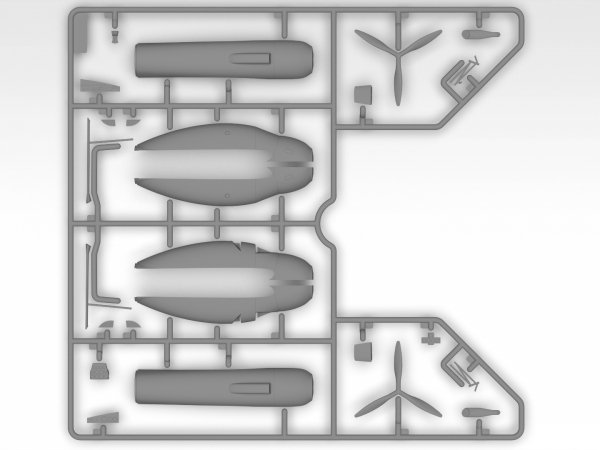 ICM 48224 Gotha Go-244B-2 WWII German Transport Aircraft 1/48