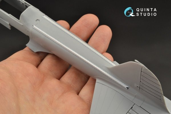 Quinta Studio QP48008 IL-2 (single seater) reinforcement external stringers (All kits) 1/48