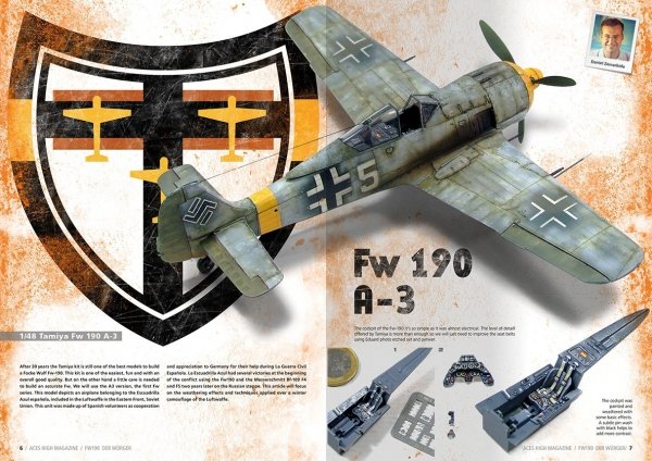 AK Interactive AK2921 ACES HIGH ISSUE 11 FW 190 DER WÜRGER (English)