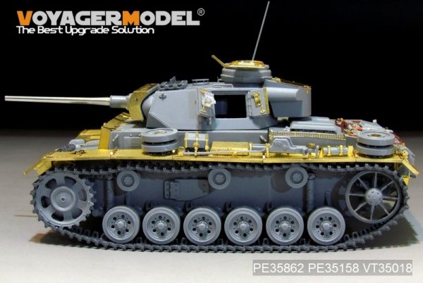 Voyager Model PE35862 WWII German Pz.KPfw.III Ausf.L basic For DRAGON 6387 1/35