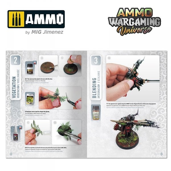 Ammo of Mig 6926 AMMO WARGAMING UNIVERSE Book 07 - Lush Jungles (English, Castellano, Polski)