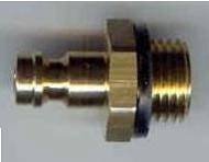 Harder &amp; Steenbeck 106253 złącze męskie 5.0mm gwint 1/4"