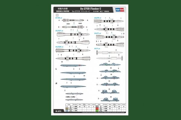 Hobby Boss 81713 Su-27UB Flanker C 1/48