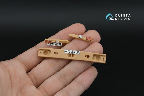 Quinta Studio QDS-35161 KrAZ-6322 3D-Printed &amp; coloured Interior on decal paper (HobbyBoss) (Small version) 1/35