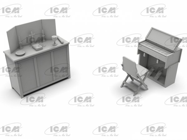 ICM 35586 WWII British Army Mobile Chapel 1/35