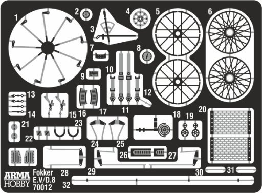 Arma Hobby 70012 Fokker E.V Expert Set 1/72