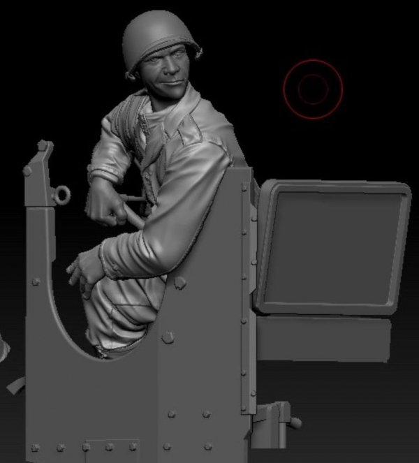 Thunder Model F35009 US Crew M1A1 Wrecker with Optional French Heads 1/35