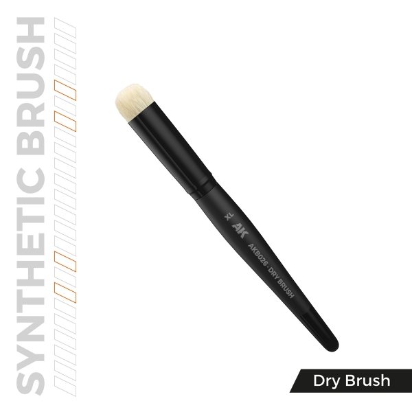AK Interactive AKB026 AK SYNTHETIC DRY BRUSH – XL
