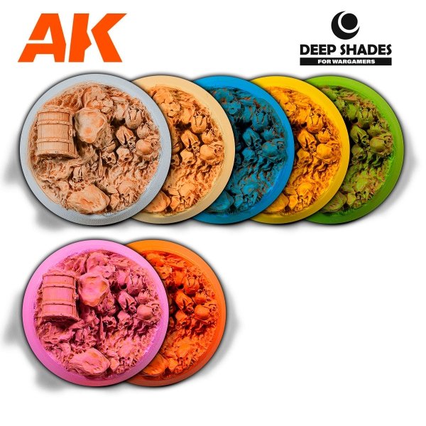 AK Interactive AK13004 HAZEL BROWN – DEEP SHADES 30ML