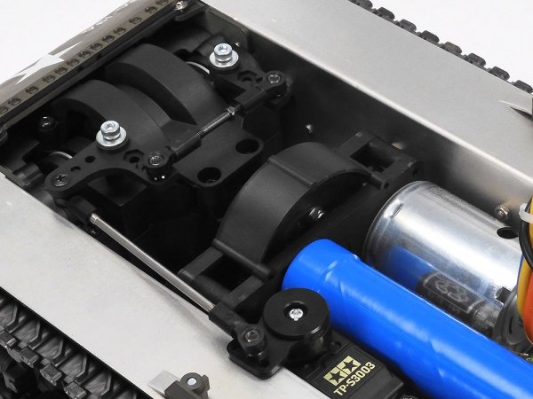 Tamiya 56048 Sherman 105mm Howitzer Mechanical Steering System RC Model 1/16