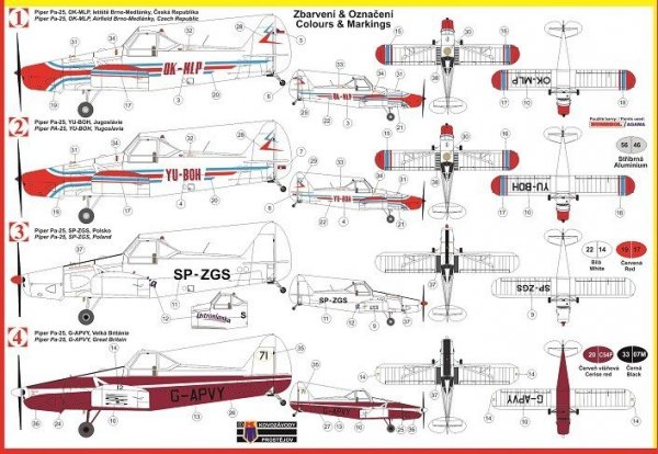Kovozavody Prostejov KPM0123 Pa-25 “Pawnee” 1/72